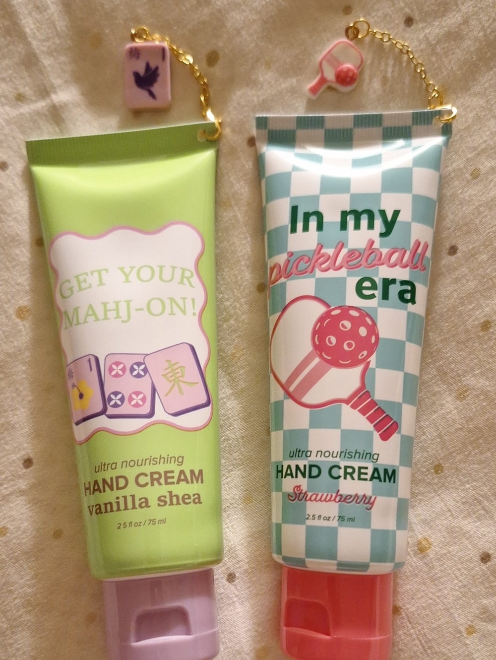 Hand Cream - Vanilla Shea (Green) and Strawberry (Blue Check)